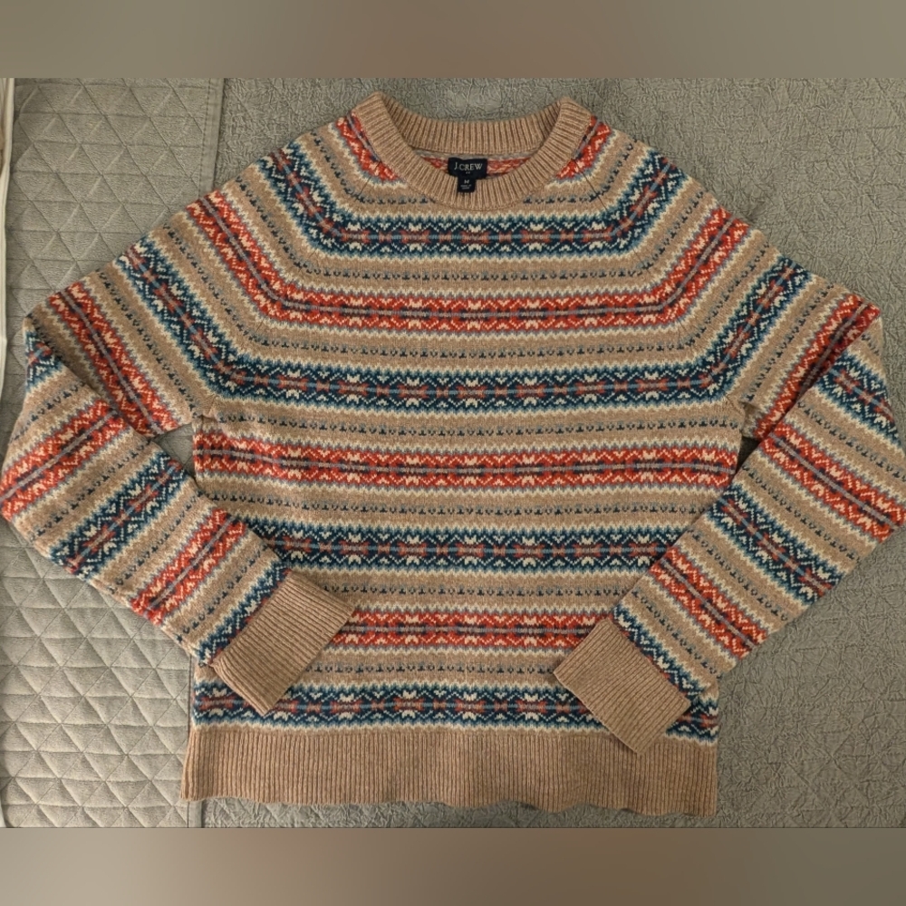 J. Crew Multicolor Striped Men's Sweater